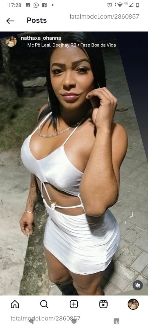 Acompanhante mulher trans morena (o) de olhos pretos em Ubatuba - Nathaxa Ohanna
