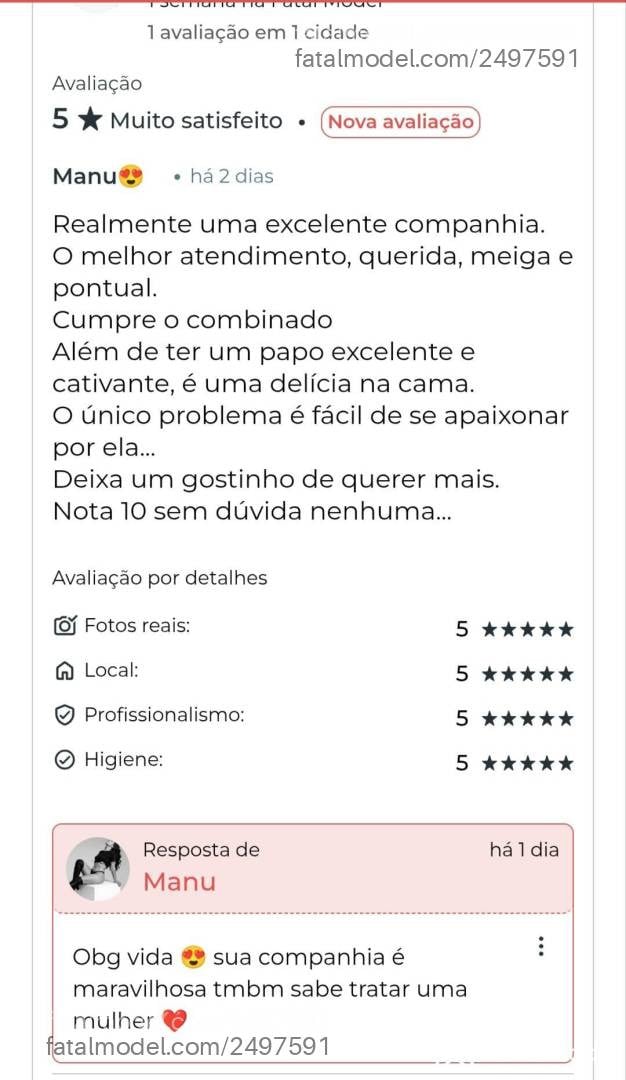 Acompanhante mulher morena (o) de olhos pretos em Toledo - Manu