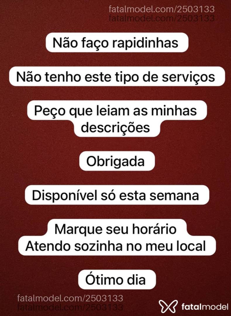 Acompanhante mulher com cabelo castanho de olhos castanhos - Rafaela