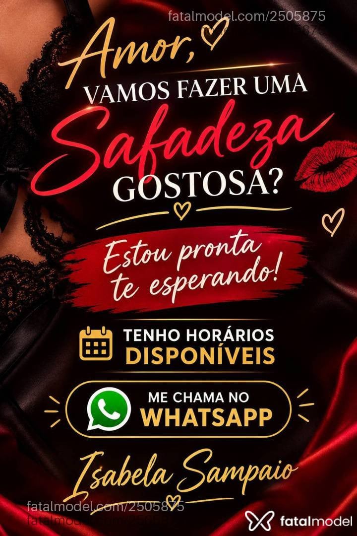 Acompanhante mulher com cabelo castanho de olhos castanhos - Isabela Sampaio