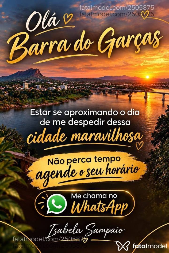 Acompanhante mulher com cabelo castanho de olhos castanhos - Isabela Sampaio