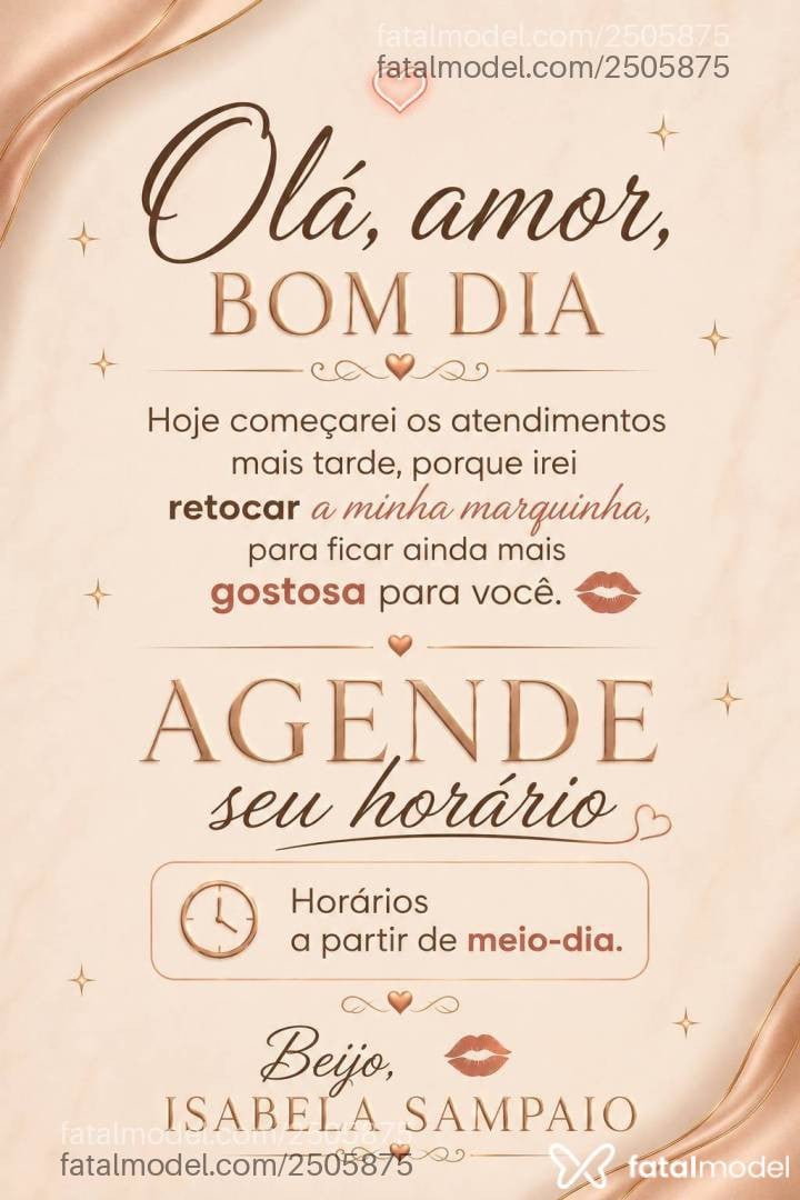 Acompanhante mulher com cabelo castanho de olhos castanhos - Isabela Sampaio