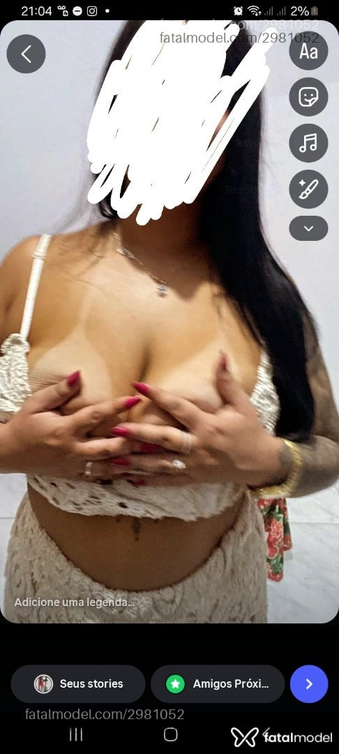 Acompanhante mulher morena (o) de olhos pretos em Tijucas - Fernanda
