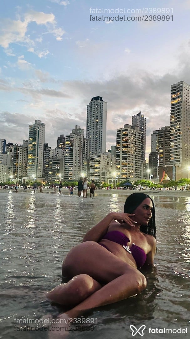 Acompanhante mulher trans morena (o) de olhos pretos em Guaíra - Bianca