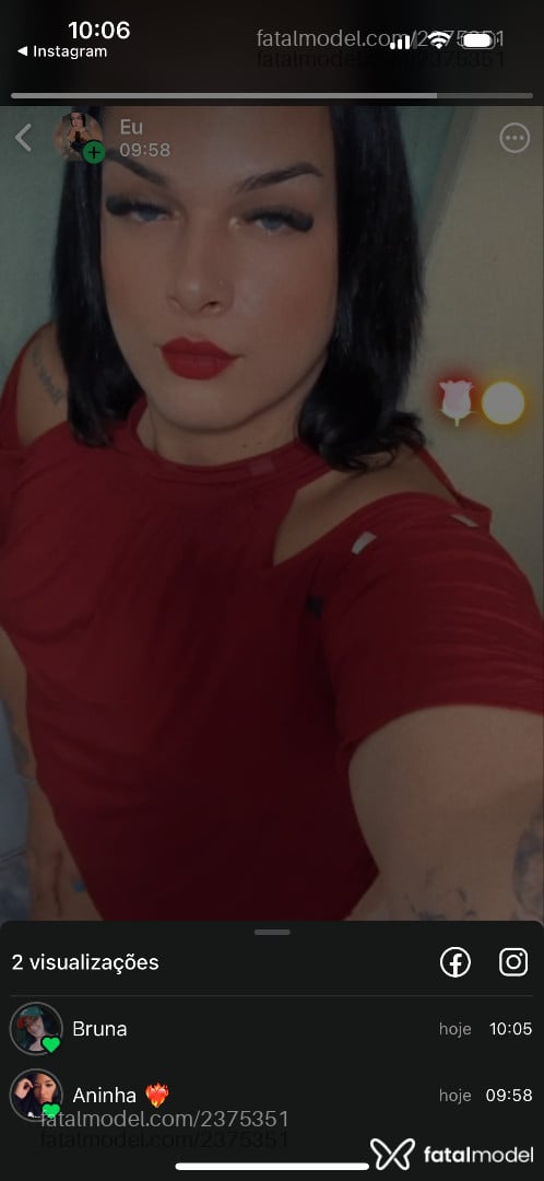 Acompanhante mulher trans morena (o) de olhos azuis em São Sebastião do Paraíso - Renata Melo