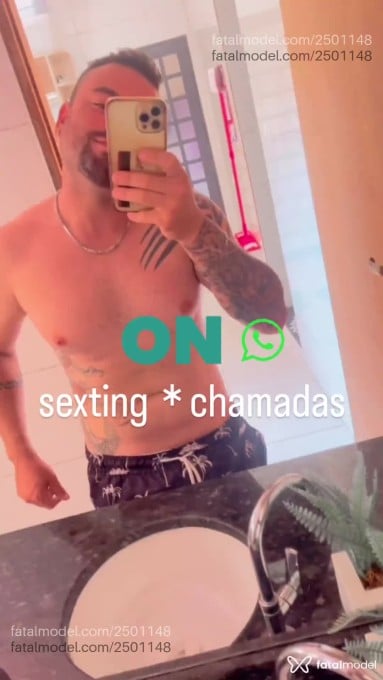 Acompanhante homem morena (o) de olhos castanhos em Virtual - Don Nadez