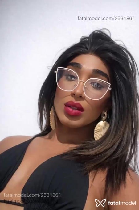 Acompanhante mulher trans morena (o) de olhos castanhos em Rio de Janeiro - Gaby