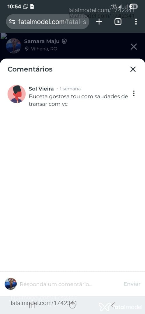 Acompanhante mulher morena (o) de olhos castanhos em Vilhena - Samara Maju