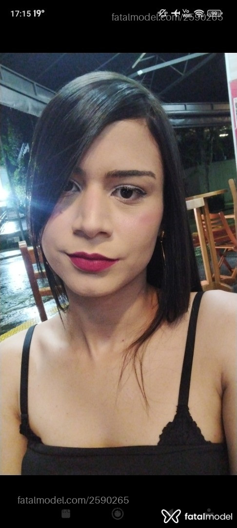 Acompanhante mulher trans com cabelo castanho de olhos castanhos em São Paulo - Tayssa