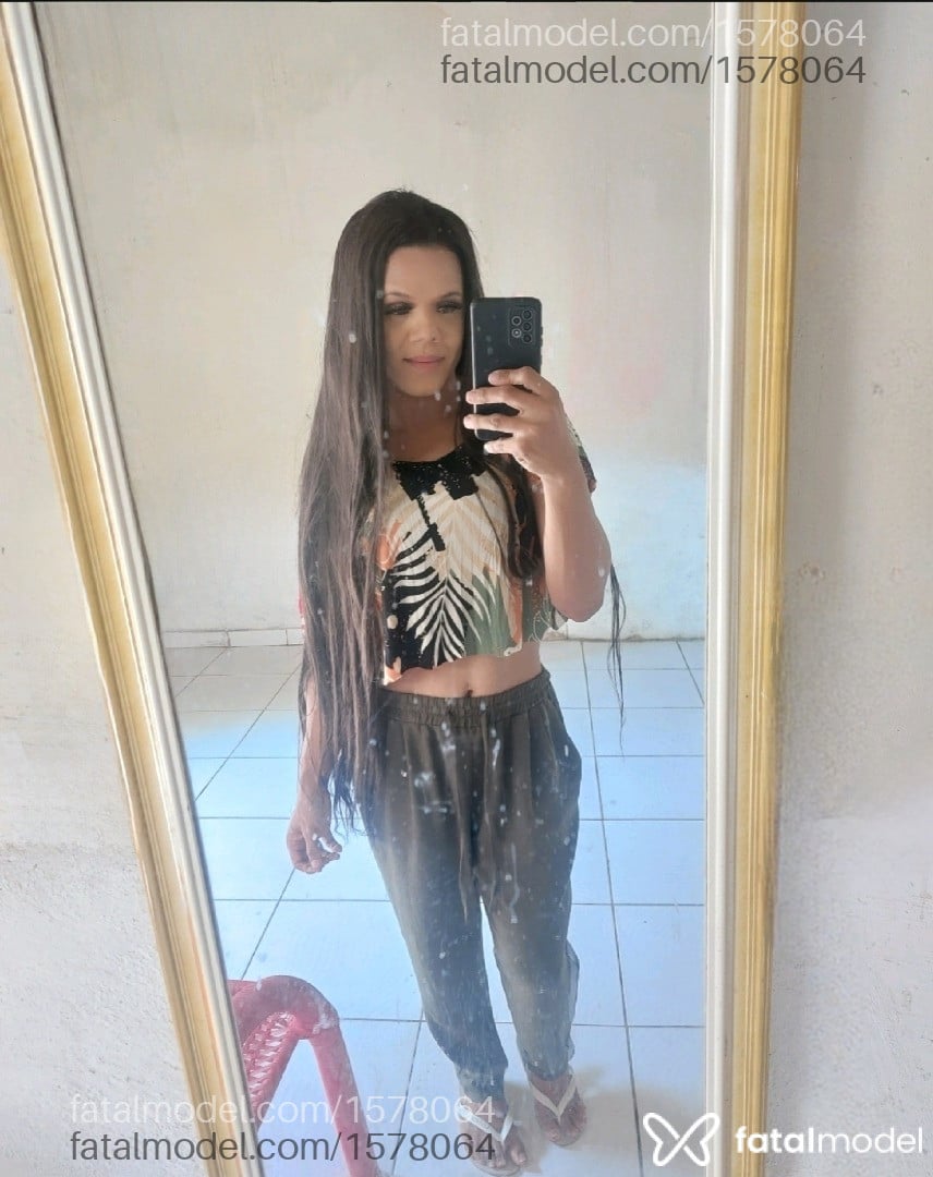 Acompanhante travesti com cabelo castanho de olhos castanhos em Fortaleza - Transmorosozinha