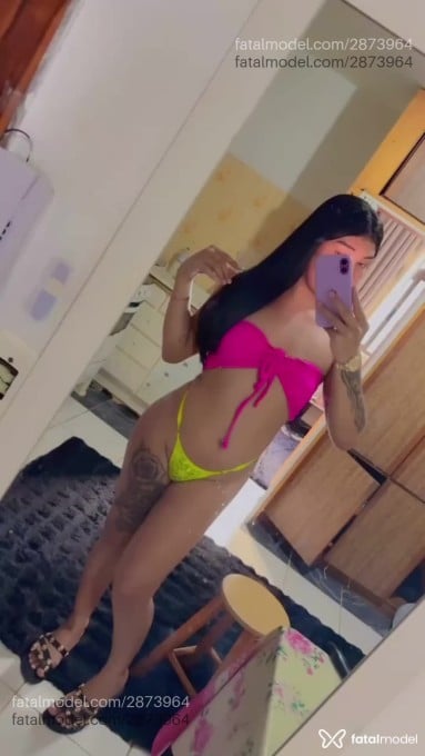 Acompanhante mulher trans morena (o) de olhos castanhos em Campo Grande - Isa Bella