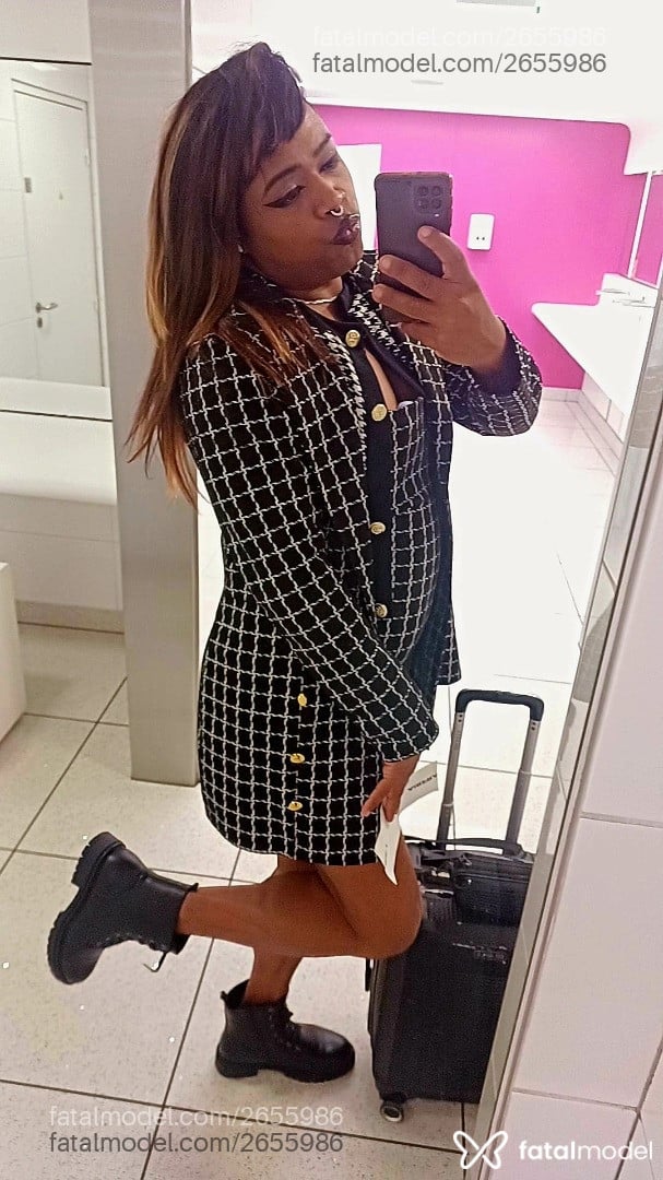 Acompanhante mulher trans morena (o) de olhos pretos em Bebedouro - Kimberly