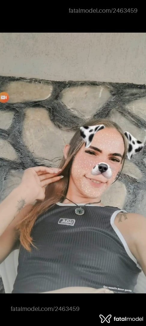 Acompanhante mulher trans com cabelo castanho de olhos pretos em Marabá - Kauanny