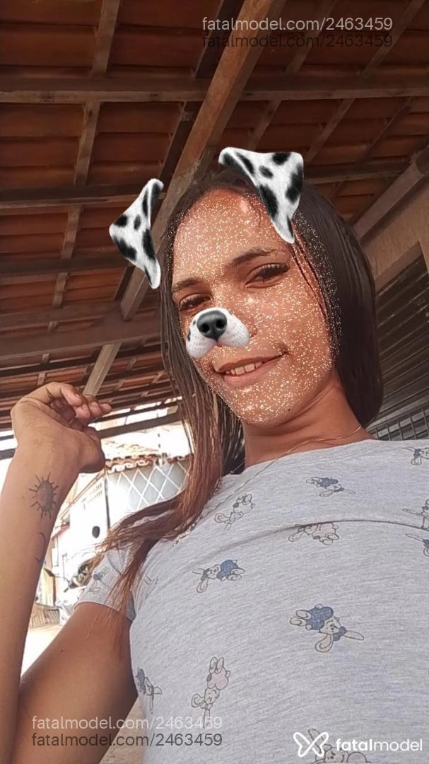 Acompanhante mulher trans com cabelo castanho de olhos pretos em Marabá - Kauanny