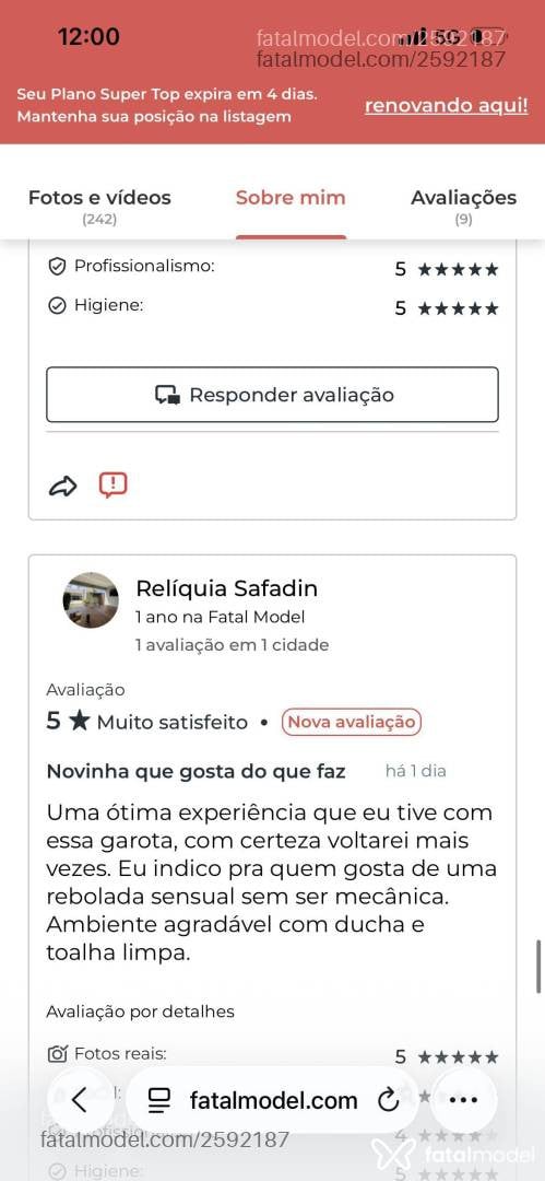 Acompanhante mulher morena (o) de olhos castanhos - Patyy