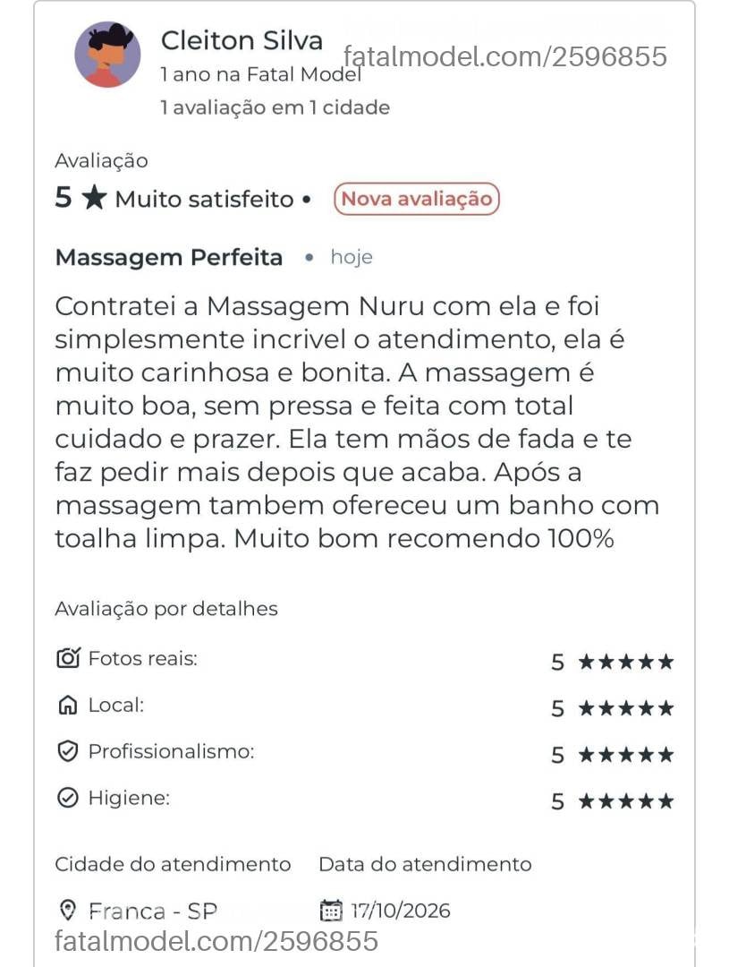 Acompanhante mulher morena (o) de olhos pretos - Fernanda