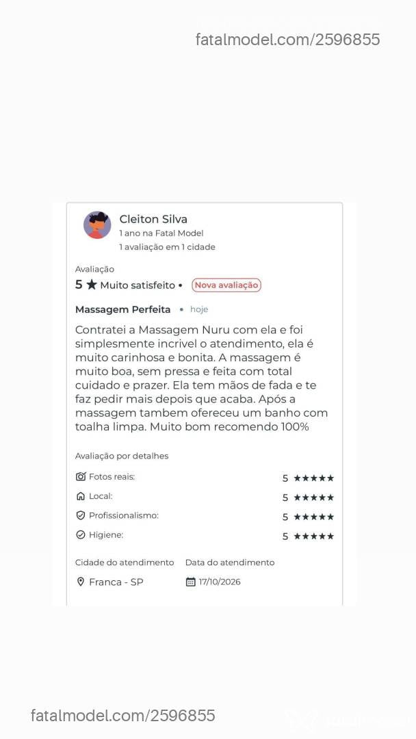 Acompanhante mulher morena (o) de olhos pretos - Fernanda