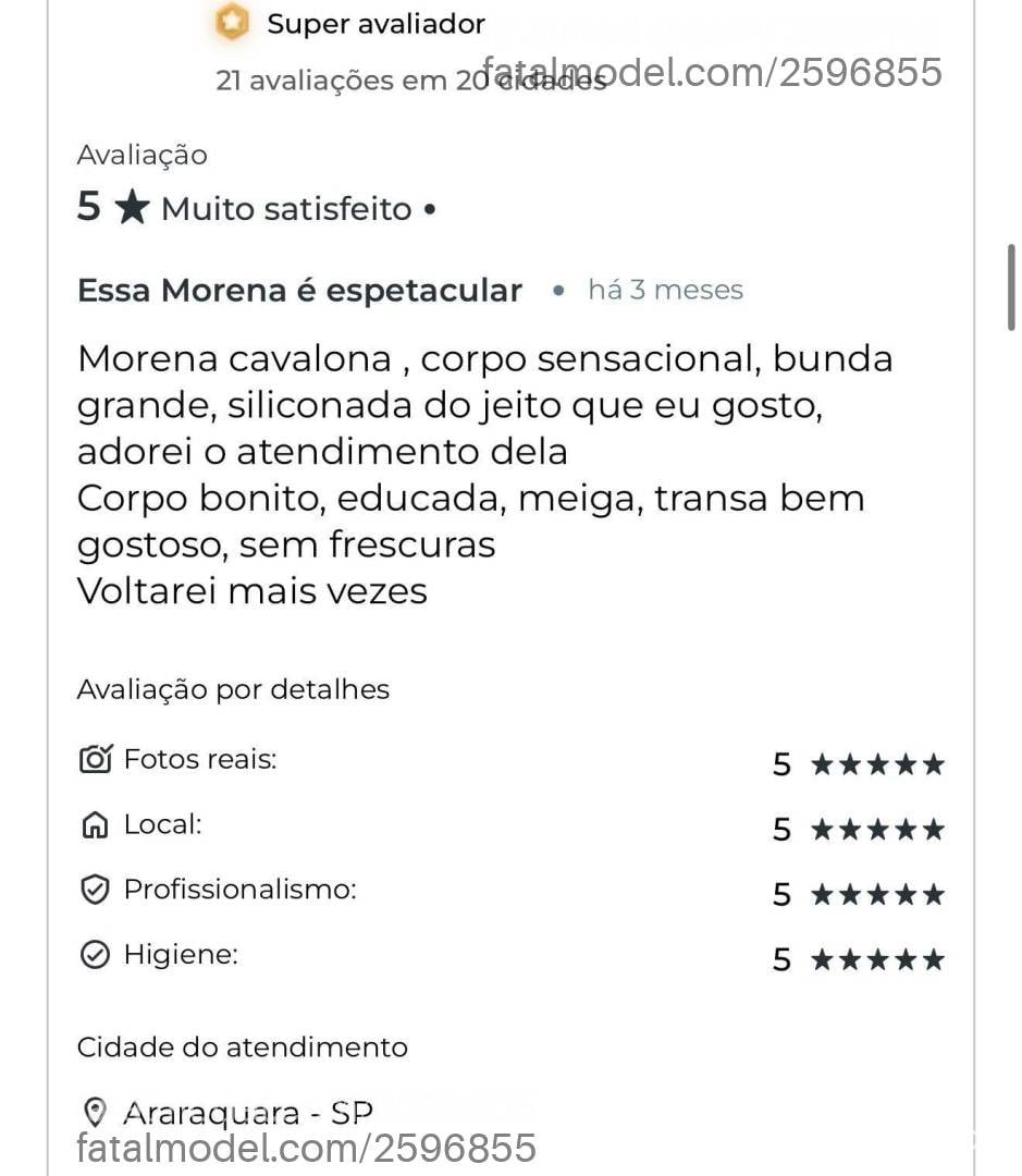 Acompanhante mulher morena (o) de olhos pretos - Fernanda
