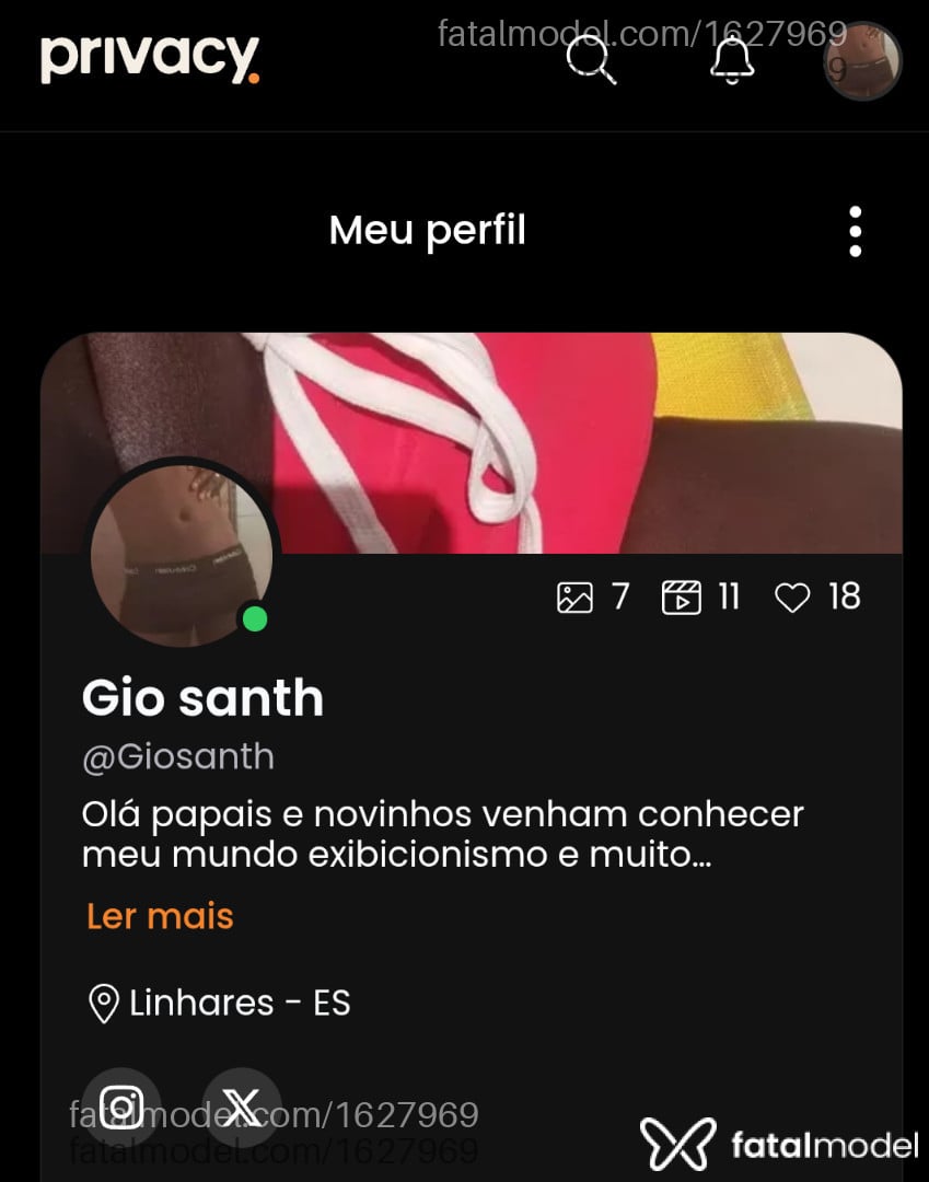 Acompanhante homem com cabelo castanho de olhos pretos em Linhares Acompanhante homem com cabelo castanho de olhos pretos em Linhares - Gio santh