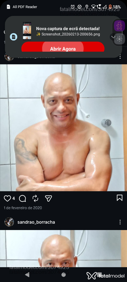 Acompanhante homem sem cabelo de olhos pretos em Florianópolis - Ruan Derrico