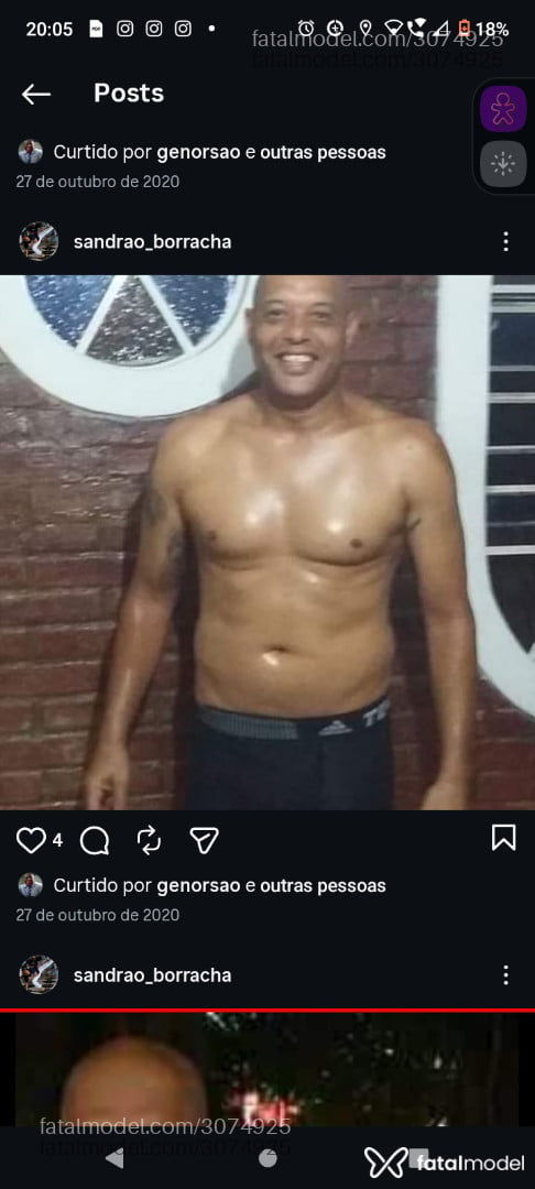 Acompanhante homem sem cabelo de olhos pretos em Florianópolis - Ruan Derrico