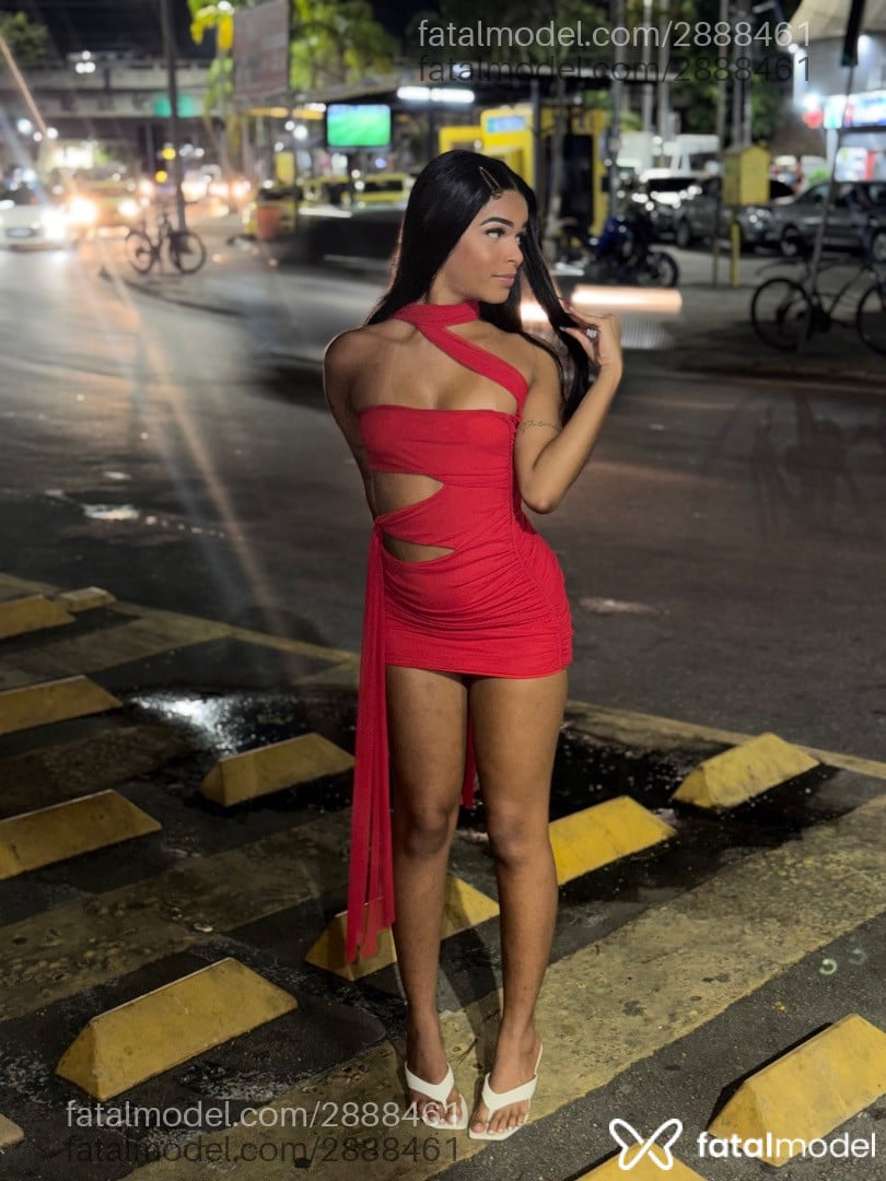 Acompanhante mulher trans morena (o) de olhos castanhos em Salvador - Rafaela Nere