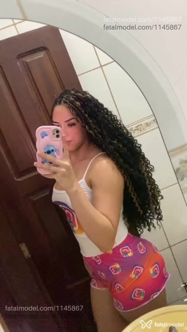 Acompanhante travesti com cabelo castanho de olhos castanhos em Barreiras - Brunna