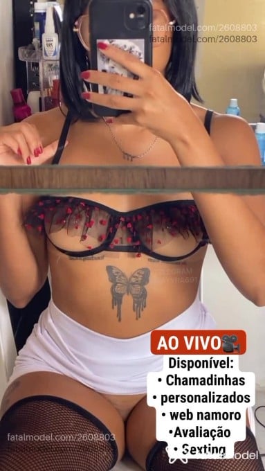 Acompanhante mulher com cabelo castanho de olhos castanhos em Virtual - Kayra