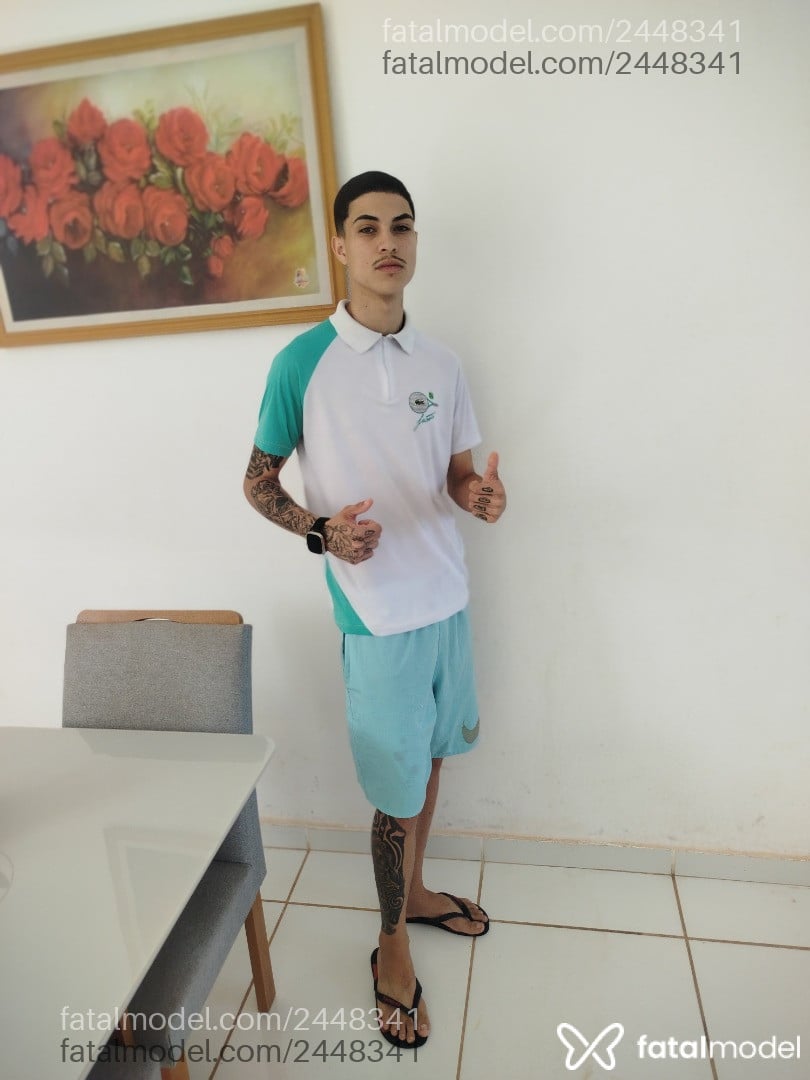 Acompanhante homem morena (o) de olhos castanhos em São Paulo - Felipe Hucley