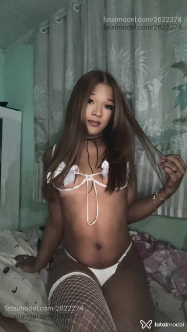 Acompanhante mulher trans ruiva (o) de olhos castanhos em Linhares - Aila Sophia