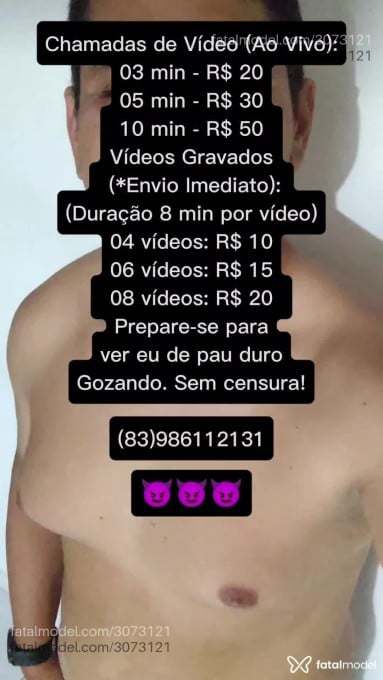 Acompanhante homem com cabelo castanho de olhos mel em João Pessoa Acompanhante homem com cabelo castanho de olhos mel em João Pessoa - Alexandre