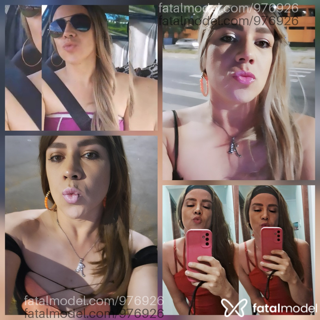 Acompanhante travesti com cabelo castanho de olhos verdes em Belo Horizonte - Ana Branquinha
