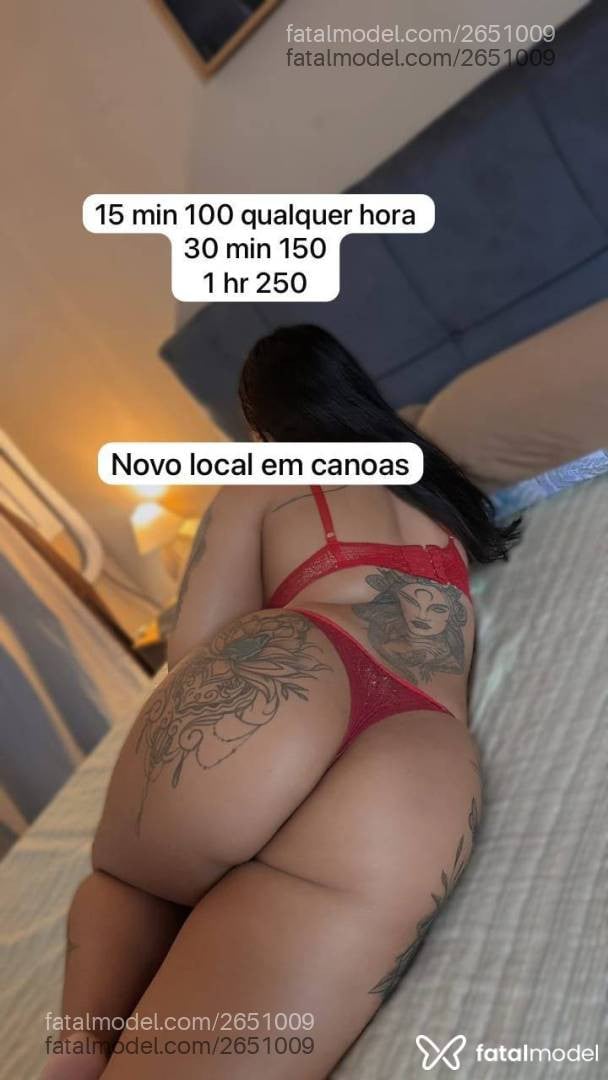 Acompanhante mulher morena (o) de olhos castanhos em Canoas - Dhulia