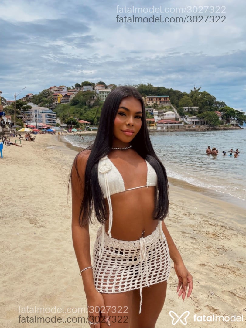 Acompanhante mulher trans morena (o) de olhos pretos em Rio de Janeiro - Mia Ferraz