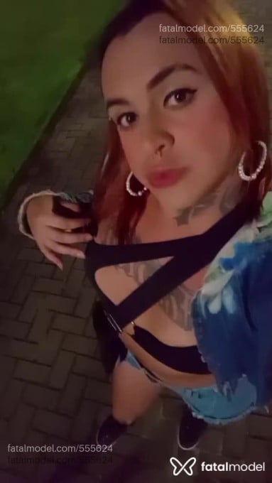 Acompanhante trans morena (o) de olhos castanhos em Santa Juliana - Luana Faria