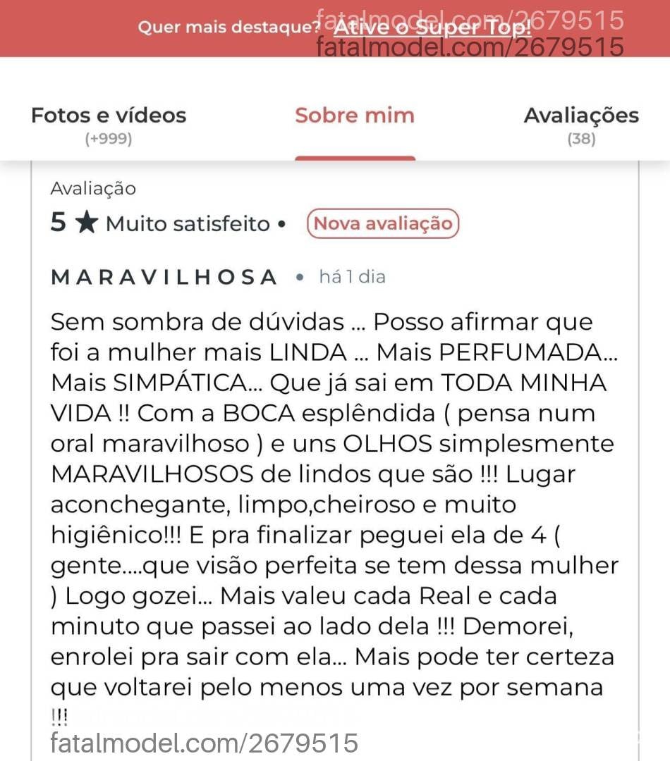 Acompanhante mulher morena (o) de olhos castanhos - Karina