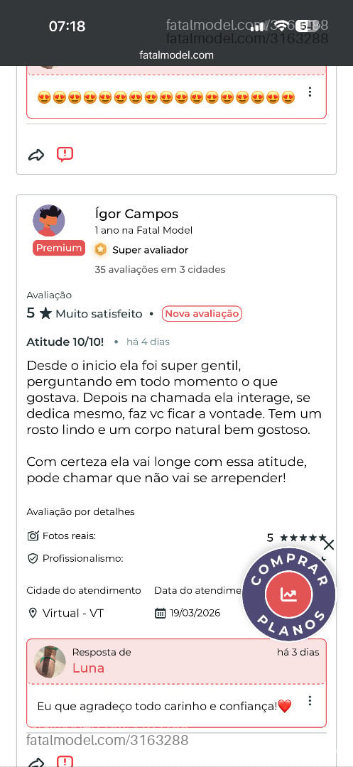 Acompanhante mulher morena (o) de olhos castanhos em Virtual - Eclipsemuse