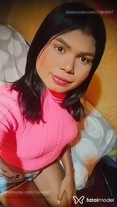 Acompanhante mulher trans com cabelo castanho de olhos pretos em Parauapebas - Deizy