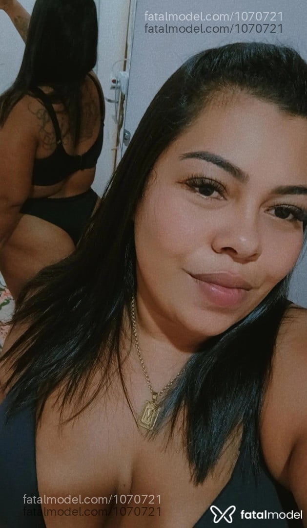 Acompanhante mulher com cabelo castanho de olhos pretos em Alta Floresta - Letícia