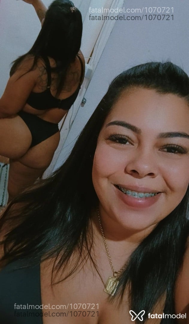 Acompanhante mulher com cabelo castanho de olhos pretos em Alta Floresta - Letícia