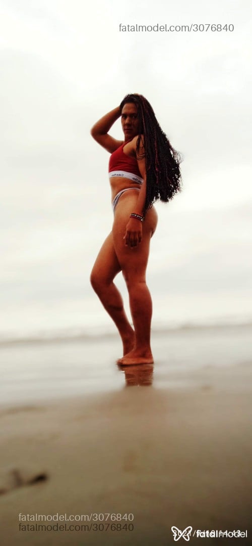 Acompanhante mulher trans morena (o) de olhos castanhos em Praia Grande - Maria Fernanda