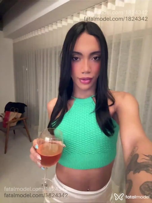 Acompanhante mulher trans morena (o) de olhos pretos em Juiz de Fora - Kauani