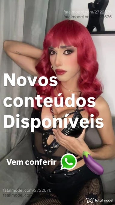 Acompanhante mulher trans morena (o) de olhos castanhos em São Paulo - Cristina
