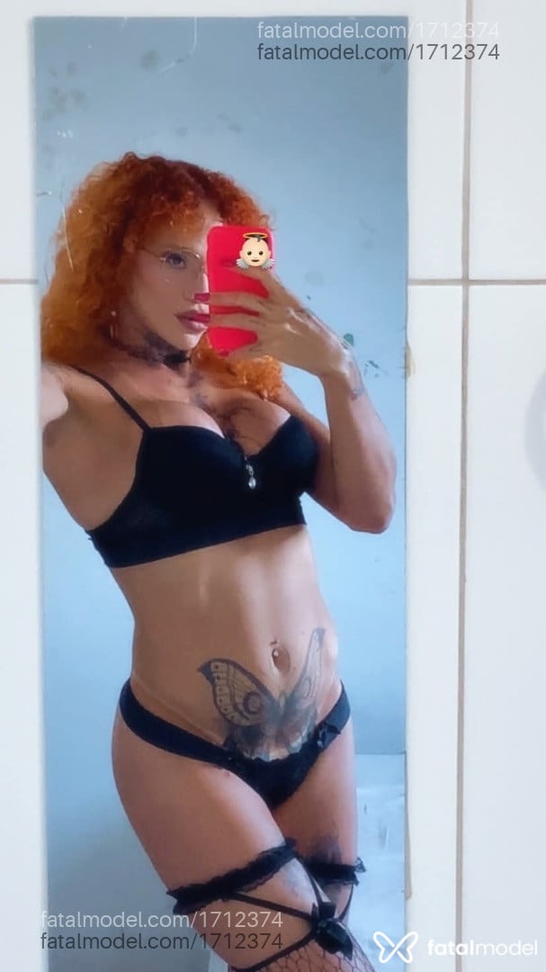Acompanhante mulher trans ruiva (o) de olhos castanhos em Guará - Lala Lisa