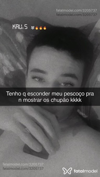 Acompanhante homem com cabelo castanho de olhos azuis em Virtual - Kauanzinho