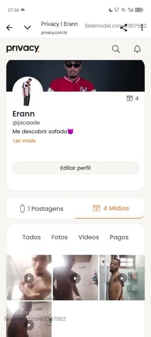 Acompanhante homem morena (o) de olhos castanhos em Virtual Acompanhante homem morena (o) de olhos castanhos em Virtual - Erann