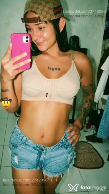 Acompanhante mulher trans morena (o) de olhos pretos em São Paulo - Gabrielly