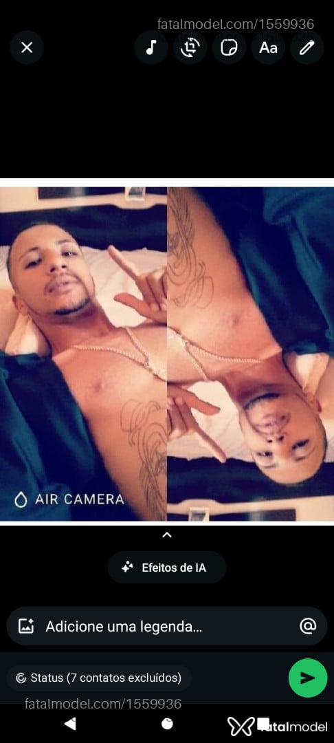 Acompanhante homem morena (o) de olhos castanhos em Osasco - Misther camara