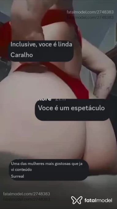 Acompanhante mulher morena (o) de olhos castanhos em Virtual - Lua Zinha