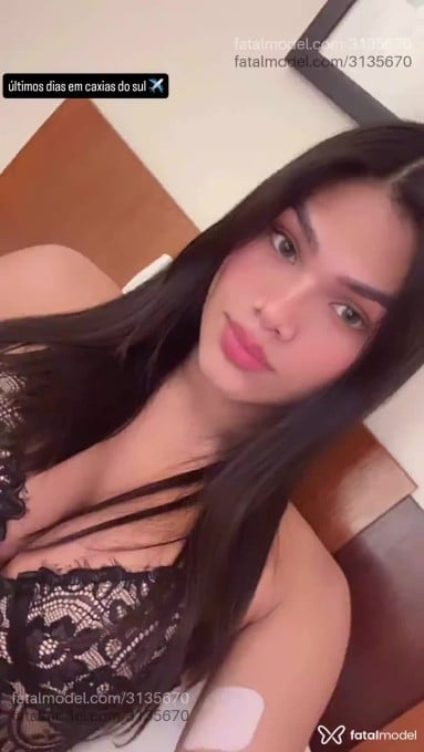 Acompanhante mulher trans morena (o) de olhos verdes em Campo Grande - Kylie Bittencourt